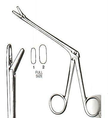 Takahashi Ethmoid Forceps, 4 1/2" (11.4 Cm) Shaft, 2.5 Mm X 10.0 Mm Bite